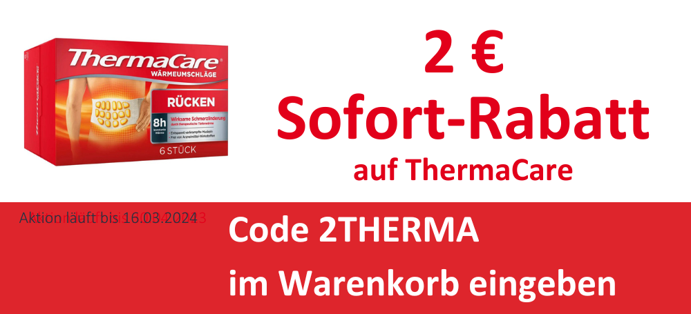 Thermacare - 2 € Rabatt
